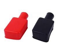 HYTROVE Couvre-bornes de Batterie en Caoutchouc 3 Paires Isolation et Antidérapant pour Bornes de Batterie de Voiture Protection Fiable
