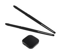 HYTROVE de Batterie Noires Antidérapantes Design Ergonomique Débutant, Structure Équilibrée pour Batterie Électronique et Air Drums Usage Domestique et Exercices