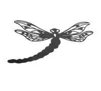 HYTROVE Décoration Murale Fer Représentant Une Libellule Décoration Murale Forme De Libellule Métal Pour Salon Ou Jardin