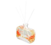 HYTROVE Diffuseur D'huiles Essentielles 1 Set pour Aromathérapie Parfum D'ambiance Naturel Fleurs Séchées en Verre pour Salle de Bain et Maison