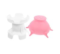 HYTROVE Distributeur De Lait Silicone pour Chiots avec Support Écuelle Pratique Et Organisée pour Nourrir Plusieurs Chiots De Nourriture Facile à Nettoyer Utiliser