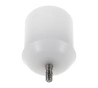 HYTROVE Embout de Canne de Stabilité pour Canne D'assistance Aveugle en Plastique Blanc, Protection Robuste pour Marche Sécurisée Lors des Activités Quotidiennes