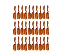 HYTROVE Ensemble de 30 Outils de Jardinage pour Plantes Succulentes, Cuillères et Pelles en Plastique Rouge, Multi-usages Prise en Main Confortable pour Jardinage à Domicile