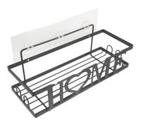 HYTROVE Étagère Murale pour Salle de Bain et Cuisine Panier Filaire Résistant Porte-savon et Serviettes Rangement Pratique et Design Élégant Installation sans Perçage sur Carrelage et