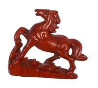 HYTROVE Figurine Sculpture Feng Shui Cheval Chinois pour Décoration de Bureau et Maison Positive et Ambition pour an
