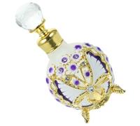 HYTROVE Flacon de Parfum Vide Rechargeable en Verre 25ml Élégant et Décoratif, Distributeur de Voyage pour Offrir ou Emporter