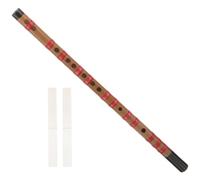HYTROVE Flûte de Bambou Chinoise pour Débutant Membrane Protectrice, Portable et Facile à Apprendre, Instrument Traditionnel en Bambou Design Simple et Élégant