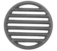 HYTROVE Grille pour Barbecue en Fonte Grise, Ronde 16 Pouces, Plaque de Cuisson Homogène, Accessoires pour Grillades en Extérieur et Cheminée