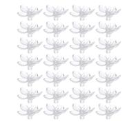 HYTROVE Guirlandes Lumineuses LED 80 Cache-Ampoules à Motif Fleurs de Cerisier Extra Larges 5 MM, Plastique Transparent, Décoration Intérieure et Extérieure pour Fêtes et Jardin