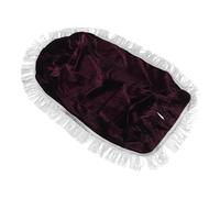 HYTROVE Housse De Piano Velours avec Franges Élégantes Protection Lavable pour Banquette De Piano Tabouret De Maquillage Et Siège De Bar