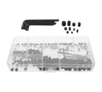 HYTROVE Kit Complet 300 Vis Acier Inoxydable Clés Allen pour Fixations de Robinet, Accessoires Bain Salle de Bain et Montage de Poignées de Porte