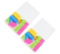 HYTROVE Kit D'assemblage Géométrique en Plastique 2 Sets pour Enseignement Scolaire Modèles Solides, Outils Pédagogiques Pratiques pour t Apprentissage
