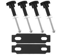 HYTROVE Kit de Fixation pour Équipement de Récupération en Alliage D'aluminium Antidérapant Compatible Galerie de Toit pour Transport et Traction Sécurisée