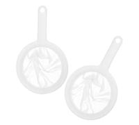 HYTROVE Kits d'élevage d'artémies 2pcs Filets de pêche aux artémies en Nylon PP 80 & 200 Mailles pour élevage crevettes en Aquarium