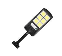 HYTROVE Lampadaire Solaire Cob avec Détecteur de Mouvement Lampe de Jardin Extérieure pour Cour Éclairage Pratique et Décoratif pour Usage