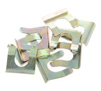 HYTROVE Lot de 10 Clips en Fer de U pour Fixation de Ligne de Frein, Empêchant le Desserrage, Adapté aux Voitures et Camions