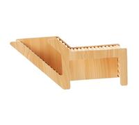 HYTROVE Maison Bois pour Hamster Et Écureuil Tunnel Souterrain Cachette Bois pour Rongeurs Abri Confortable pour Cobaye Et Animaux De Compagnie