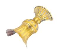 HYTROVE Mini Jardinière Murale en Métal Demi-Vase Vintage pour Décoration Intérieure, Pot De Fleurs Rustique Suspendu, Jardinière Décorative Gain De Place pour Plantes D’intérieur