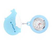 HYTROVE Montre de Poche Infirmière à Clip Rétractable, Silicone, Verre