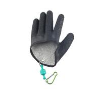 HYTROVE Moufles de Pêche Protection Pouce Antidérapants Légers en Fibre de Polyester Boucle Magnétique Couleur Aléatoire pour Pêcheur en Intérieur et Extérieur
