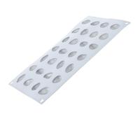 HYTROVE Moules à Chocolat en Silicone Forme Galets Lisses Moule à Pâtisserie 28 Cavités Outils pour Bonbons Faits Maison Adapté pour Desserts et Pralines