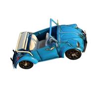 HYTROVE Ornement Voiture pour Bleu Intérieure Décoration Vintage Ancienne Rétro, Design Créatif pour Salon et Chambre