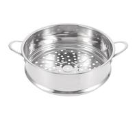 HYTROVE Panier Vapeur en Acier Inoxydable Trous Multiples, Surface Lisse et Double Poignée, Cuiseur Vapeur Rapide pour Aliments, la Cuisine Maison et Restaurant