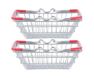 HYTROVE Paniers à Frites Design en Filet en Acier Inoxydable Lot de 2 Compatibles Lave-vaisselle, pour Snacks et Chips Food Stalls