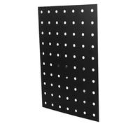 HYTROVE Panneau Perforé Mural pour Rangement Outils en Métal Noir Facile D'accès et Réorganisation, pour Atelier et Espace de Travail