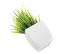 HYTROVE Plante Artificielle Pot Décorative Réaliste Aloe Vera, Plastique Solide, sans Entretien, pour Décoration Intérieure Bureau Maison, Mini Bonsaï Succulent en Pot