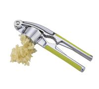HYTROVE Presse-ail avec Broyeur à Gingembre en Alliage de Zinc Multifonctionnel et Éplucheur, Outil Cuisine Vert Facilement pour Hacher Ail et Noix