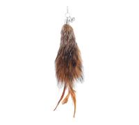 HYTROVE Recharge pour Canne à Chat avec Jouets Insectes Accessoires pour Intérêt De Comprend Plusieurs Recharges Plumes Synthétiques
