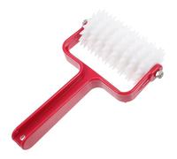 HYTROVE Rouleau à Pizza Rouge Docker en Plastique et Acier Inoxydable Outil Cuisine Robuste pour Éviter, Accessoire Pratique Plusieurs styles pour Pâte à Pizza et Plusieurs styles