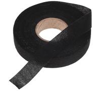 HYTROVE Ruban Isolant Noir 19mm en Tissu Velours Résistant Haute Température et Étanche pour Câblage Automobile et Électricien, Bande Adhésive Solide pour Protection et Fixation