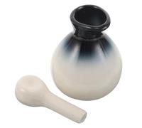 HYTROVE Set de Flacons Diffuseurs D'huiles Essentielles en Céramique Blanche, Résistant aux Réactions Chimiques, Design Élégant pour Usage Quotidien à Domicile