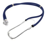 HYTROVE Stéthoscope Vétérinaire Robuste pour Cochons et Vaches Double Tube en Acier Inoxydable et Caoutchouc, Utilisation Simple pour Diagnostic en Ferme