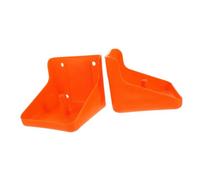 HYTROVE Support à Sel pour Moutons et Bétail Lot de 2 Accessoire Solide pour Alimentation des Chevaux Mangeoire Professionnelle en PP aux Chutes et Facile à Nettoyer