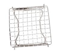 HYTROVE Support De Barbecue pour Pique- Acier Inoxydable pour Rôtir Viande Opération Simple Facile à Nettoyer