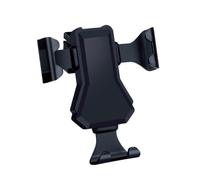 HYTROVE Support de Téléphone Design Compact et Pratique pour Grille D'aération de Voiture en ABS Noir pour GPS et Téléphone Portable en Conduite