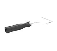 HYTROVE Support Peinture avec Cadre et Long Manche pour Décoration Intérieure et Murs Outil et Compact pour Peinture à Base Eau et Huile pour Meubles et Plafonds