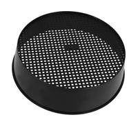 HYTROVE Tamis de Jardin Rond Plastique Noir Outil de Tamisage pour Terre Sable et Petits Cailloux Filtre pour Sol Tamisage Facile