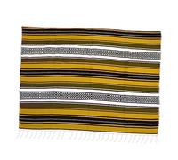 HYTROVE Tapis De Châle Jacquard Tissu Taille Léger Couvertures Exercice Canapé Plaids Duveteux Couverture Super Douce Serviette De Tapis De Yoga Chaud Lancers Literie Coloré Jaune