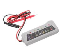 HYTROVE Testeur Batterie Voiture 12V Affichage LED pour Analyse Système de Charge et Diagnostic Batterie pour Atelier Automobile