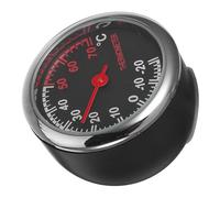 HYTROVE Thermomètre Mécanique Auto Lumineux pour Tableau de Bord, Alliage et Verre, sans Perçage, Résistant la Corrosion, pour Conduite de Nuit