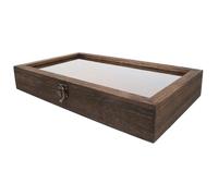 HYTROVE Vitrine Pour Insectes Bois Avec Couvercle Transparent Boîte De Rangement Pour Spécimens D'insectes Cadre à Insectes Pour Collection