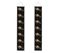 HYTTER Bannière de porche imprimée Little Sparrow on tomate vine - Robuste, durable, lavable et réutilisable - Décoration de remise de diplôme pour fêtes, cérémonies, portes d'entrée