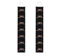 HYTTER Bannière de porche imprimée Little Squirrel Climbing a Mountain - Robuste, durable, lavable et réutilisable - Décoration de remise de diplôme pour fêtes, cérémonies, portes d'entrée