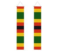 HYTTER Drapeau du Zimbabwe - Bannière de porche imprimée pour remise de diplôme - Robuste, durable, lavable et réutilisable - Décoration de remise de diplôme pour fêtes, cérémonies, portes d'entrée