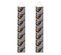 HYTTER Jolie bannière de porche imprimée guitare - Robuste, durable, lavable et réutilisable, décoration de remise de diplôme pour fêtes, cérémonies, portes d'entrée