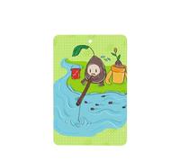 HYTTER Lot de 6 cartes de désodorisants rectangulaires pour voiture, motif graines de tournesol, cartes parfumées à suspendre pour armoire, salle de bain, voiture, décoration intérieure